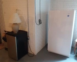 Mini Fridge & Freezer.
