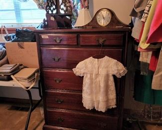 Chest - vintage baby dress