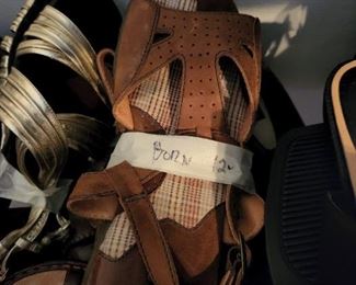 Name brand shoes, boots, sandals, tennis shoes - sizes 8, 8 1/2 & a few 9’s