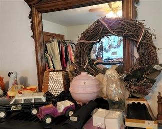 Bedroom on left at end of hall