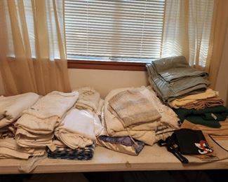 Lots of new linens