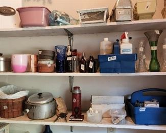 Outside storage room