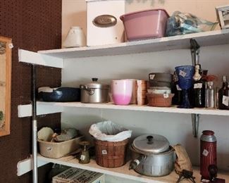 Outside storage room