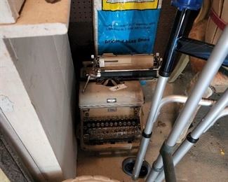 Outside storage room