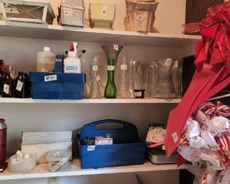 Outside storage room