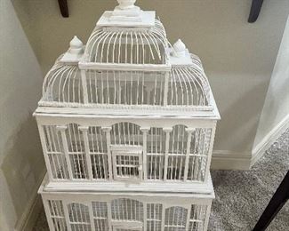 Bird cage decor