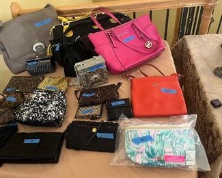 Coach, Michael Kors, Lily Pulitzer, beaded and sequined evening bags