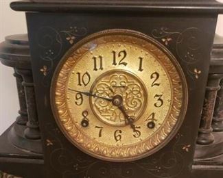Mantle Clock Close Up