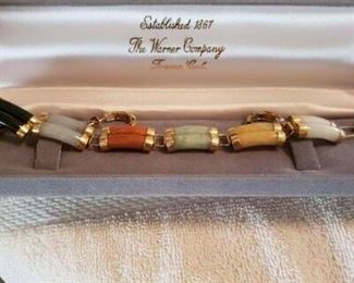 Warner Company GoldSemi Precious Stones