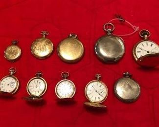 Variety of Pocket Watches