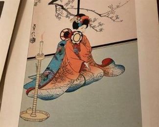 Japanese Geisha Print