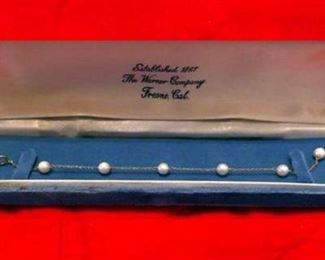 Pearl Bracelet from Warner Company