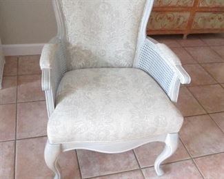 Cane Fabric Chair