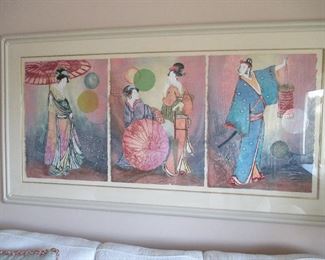 Kravjansky Morning/Midday/Evening Etchings With Certificate Of Authenticity