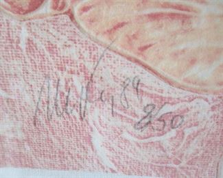 Kravjansky Morning/Midday/Evening Etchings With Certificate Of Authenticity