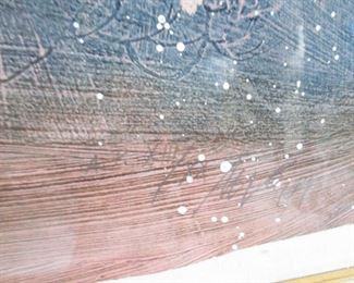 Kravjansky Mountain Symphony (Dawn) Etching with Certificate of Authenticity