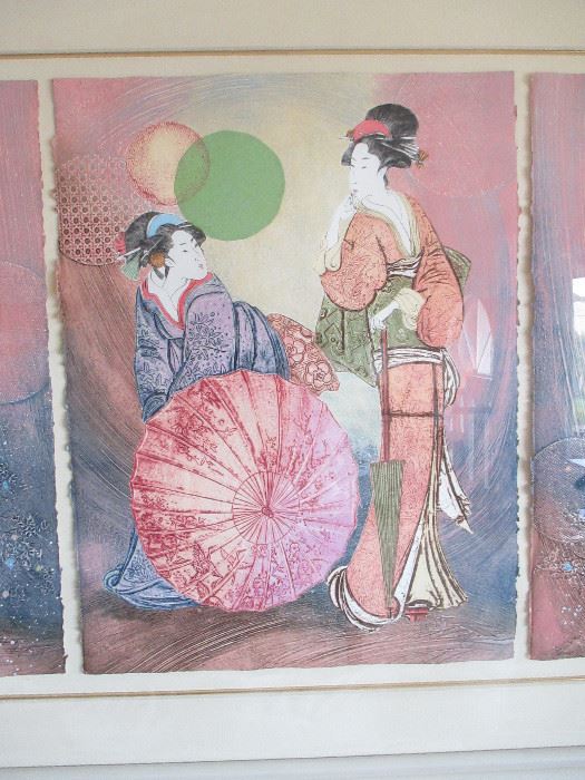 Kravjansky Morning/Midday/Evening Etchings With Certificate Of Authenticity