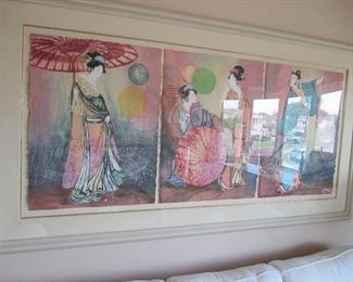 Kravjansky Morning/Midday/Evening Etchings With Certificate Of Authenticity