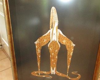 Large Original ERTE' "Starfish", Serigraph 271/300