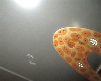 Large Original ERTE' "Starfish", Serigraph 271/300