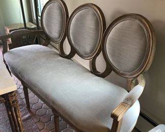 Zentique Medallion Settee