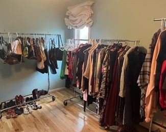 Handbags, clothing and Shoes