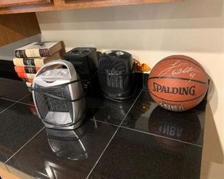 Space heaters, signed Bball 