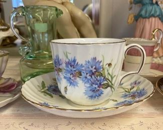 English cup and saucer
