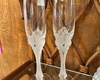 House of Faberge Champagne Flutes