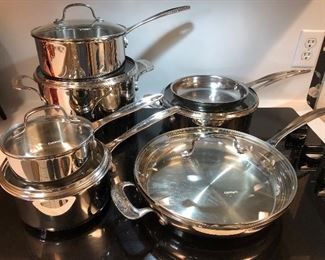 Set of Cuisinart Pots & Pans