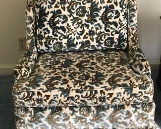 One of a pair of Clyde Pearson Chairs