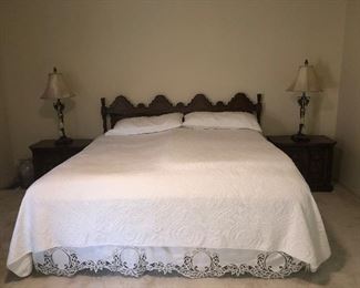 American  Martinville, Virginia King Bedroom Suite Made in The USA