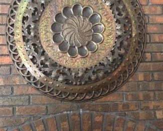 Large Brass Decorative Piece 