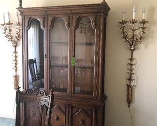 Large Italian Florentne Sconces

American Of Martinville Dining Room Suite 