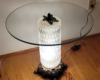 Vintage lighted base lamp