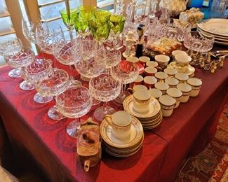 Waterford crystal stemware