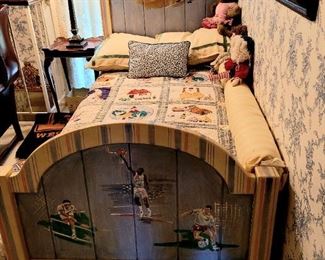 Custom painted sports bed