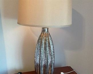 Silver lamp 29"H, was  $40, NOW $30