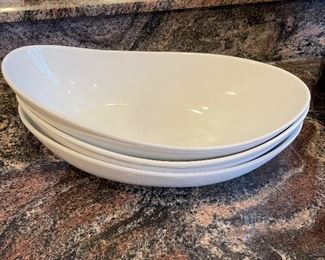 3 serving dishes - White Elegance by Over and Back, $15