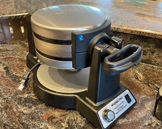 Waring Pro professional double waffle maker, $55