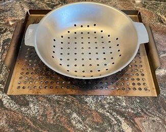 , grilling platter,  $7 (Weber bowl for grilling,  $7/SOLD)