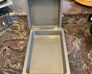 Anolon rectabgle and square bake pans , was $16, NOW $10