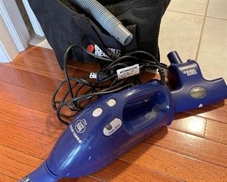 Black & Decker portable vacuum,  was $38, NOW $28