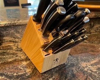 J.A. Henkel knife set $99