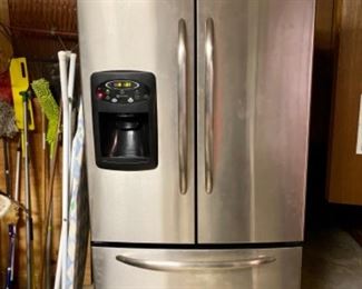 Maytag refrigerator with freezer drawer and water dispenser