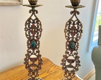 Vintage Candlesticks from Israel
