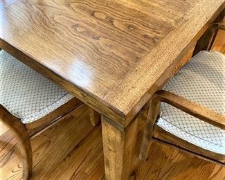 Rustic Dining Table w/6 chairs 