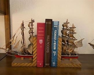 Antique bookends