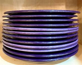 (12) Purple Hued Dishes