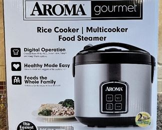 Aroma Gourmet Rice Cooker (NIB)